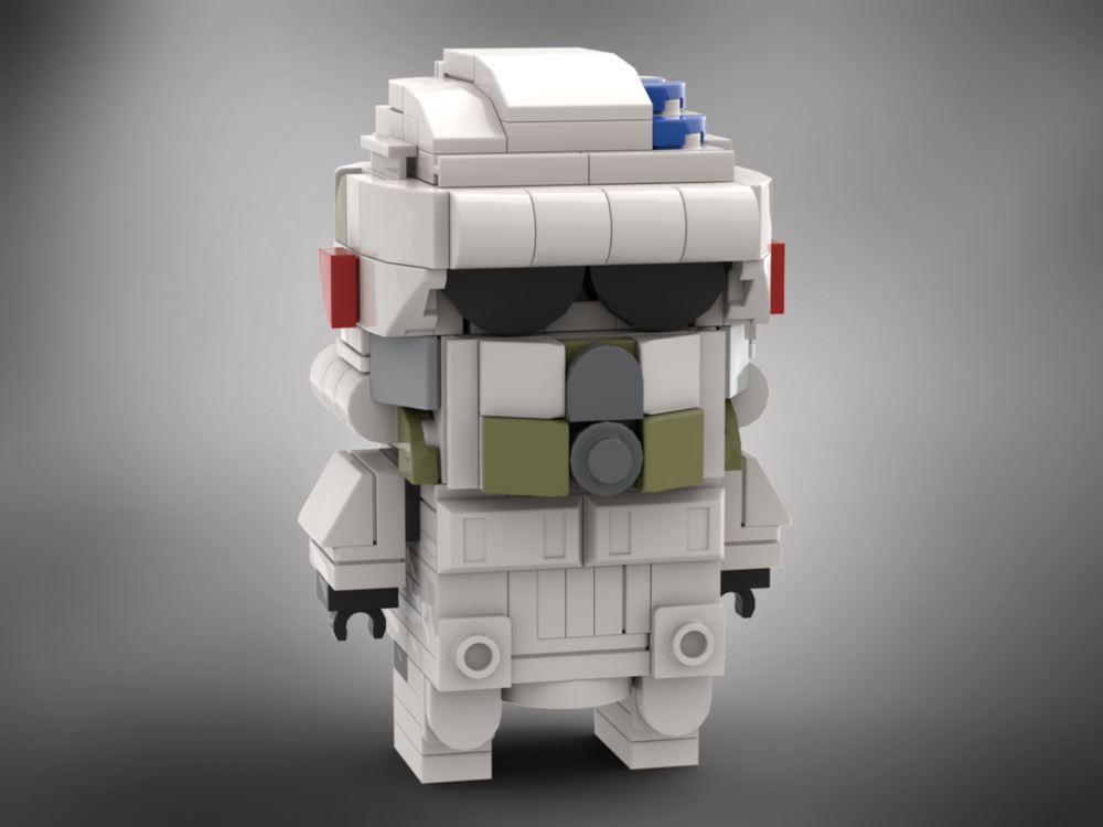 LEGO MOC-190296 ARF Trooper Razor Brickheadz by Ant0noo | Rebrickable ...