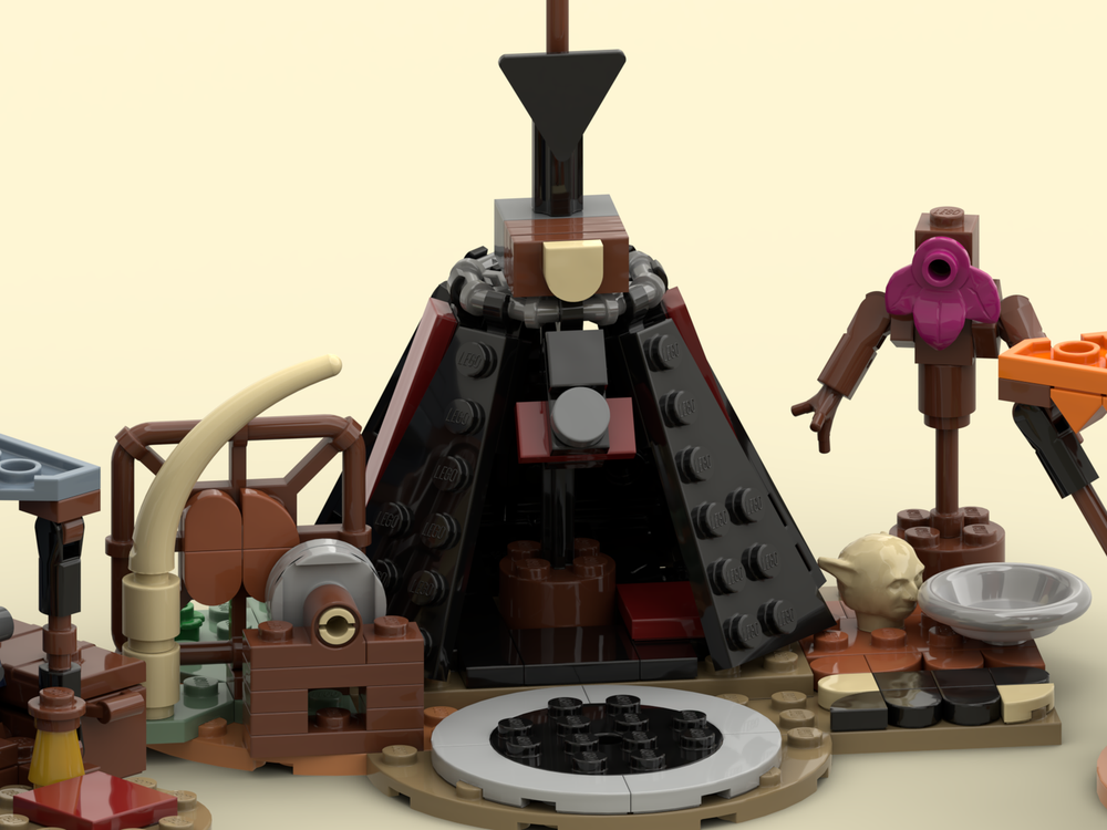 LEGO MOC Lego Baldur's Gate 3 Fire Camp Set by Hanilo | Rebrickable ...