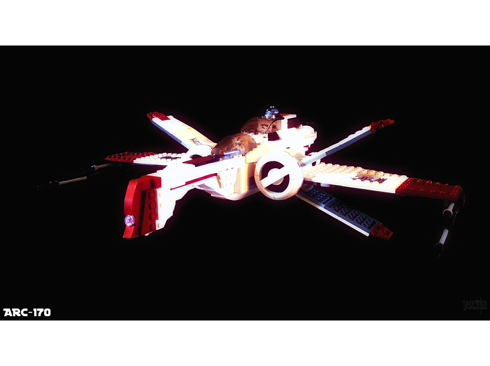 LEGO MOC-190417 Star Wars ARC-170 Starfighter by OceanMan98 ...