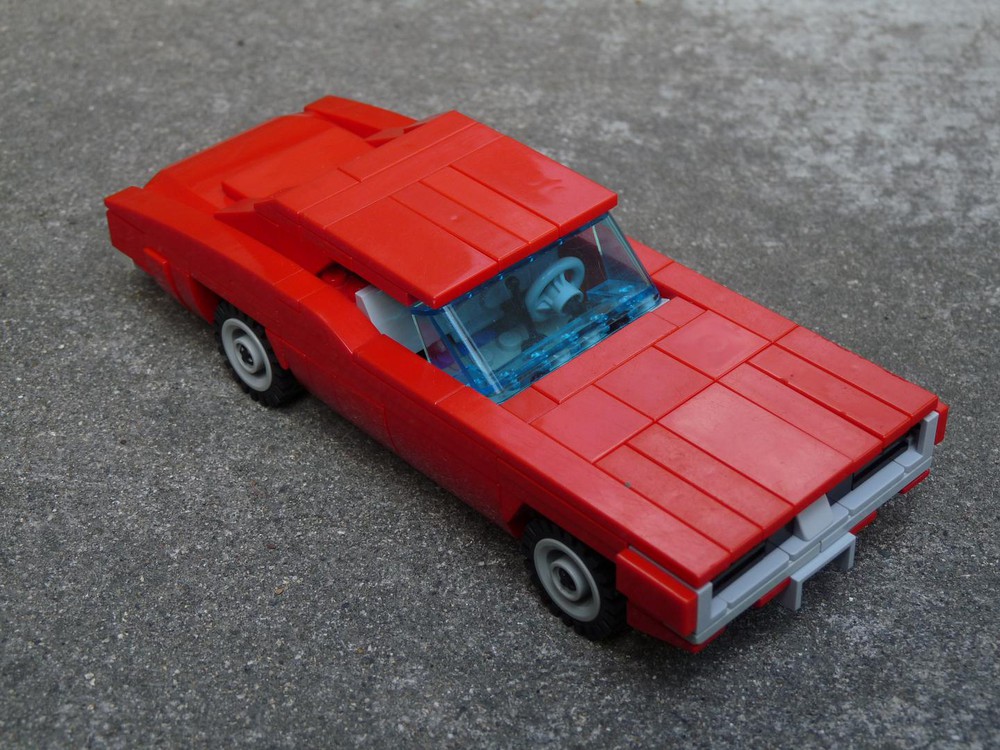 Lego Moc 1969 Dodge Charger Rt By Nlegoguy Rebrickable Build With Lego 3650