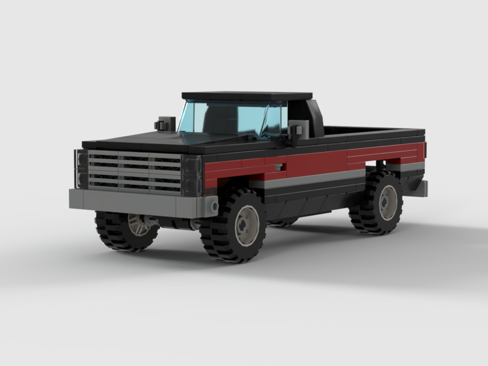 LEGO MOC 1985 GMC Sierra by N_LegoGarage | Rebrickable - Build with LEGO