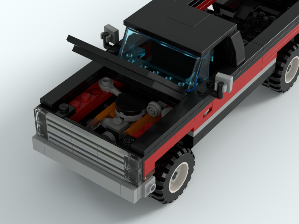 LEGO MOC 1985 GMC Sierra by nlegoguy | Rebrickable - Build with LEGO