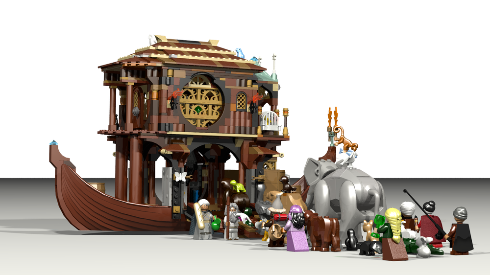 stewardesse beholder Udover LEGO MOC Noah's Ark by EndlessAges | Rebrickable - Build with LEGO