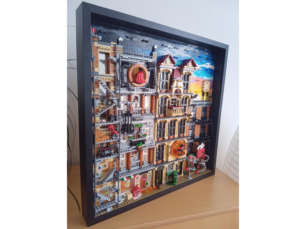 LEGO MOC MARVEL IKEA frame Sannahed 50x50 cm by i1art-LEGO