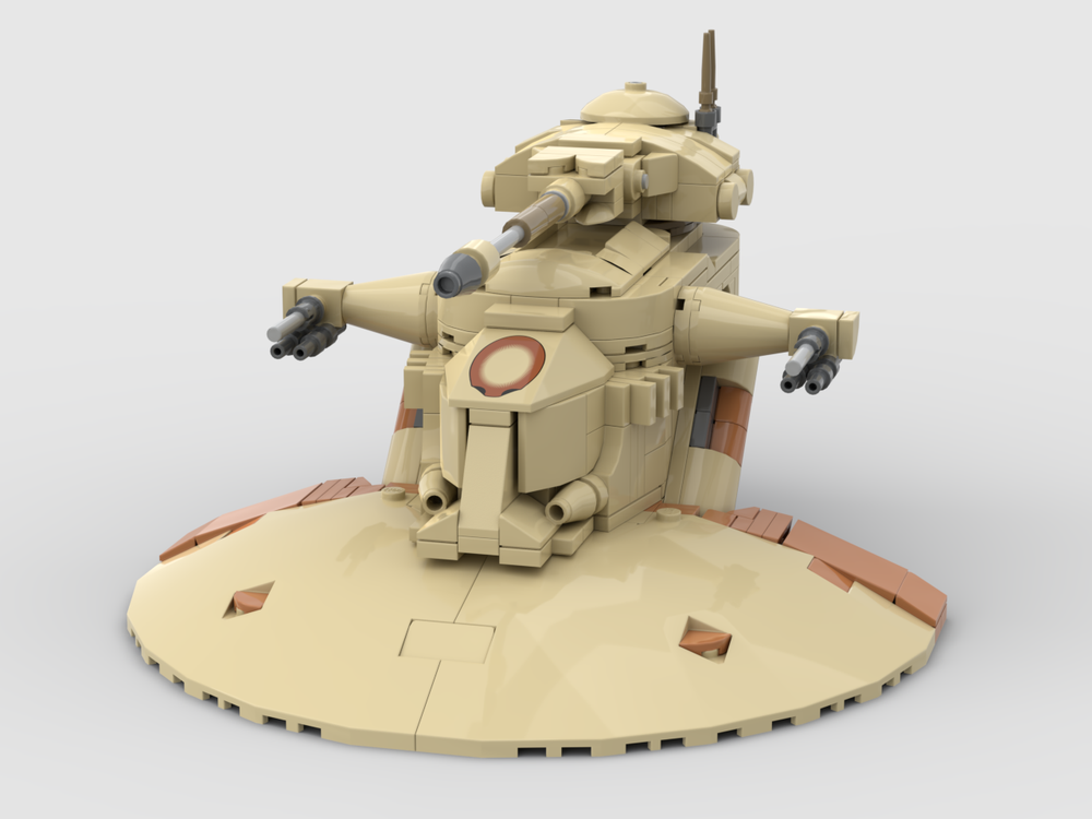 LEGO MOC AAT Armored Assault Tank Mk1 by 2x4Productions | Rebrickable ...