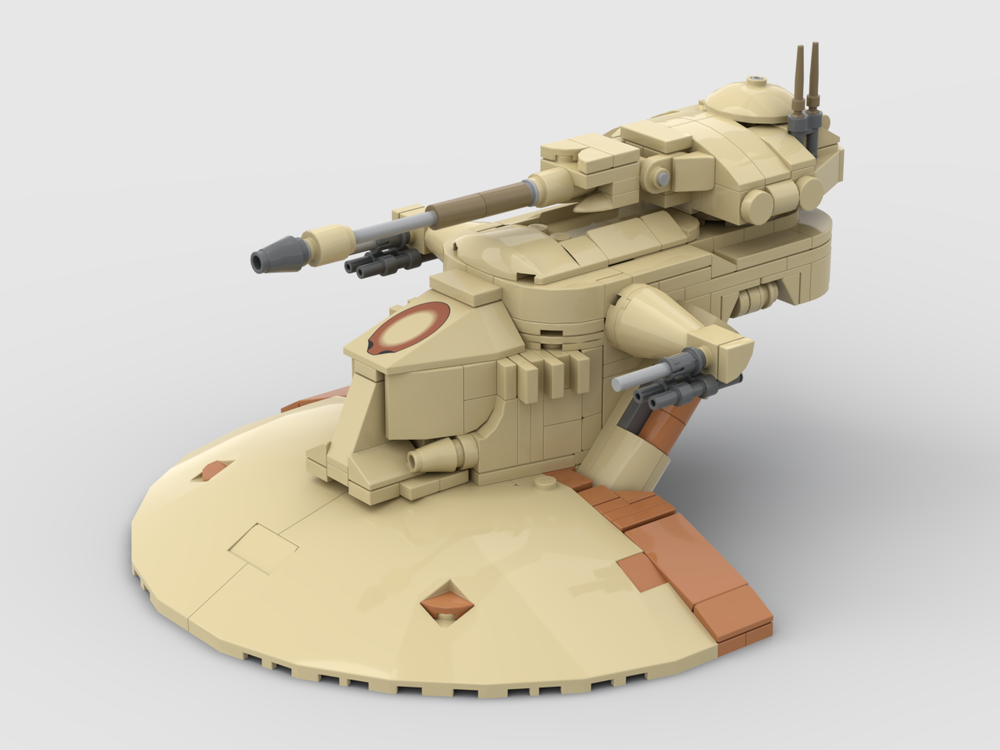 LEGO MOC AAT Armored Assault Tank Mk1 by 2x4Productions | Rebrickable ...