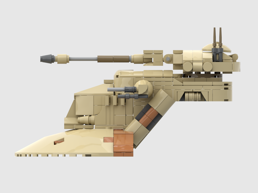 LEGO MOC AAT Armored Assault Tank Mk1 by 2x4Productions | Rebrickable ...