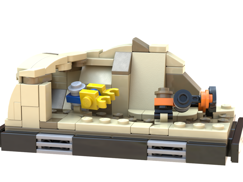 LEGO MOC Micro Podrace Diorama by Sire_Mew | Rebrickable - Build with LEGO