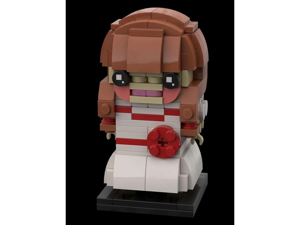 LEGO MOC BrickheadZ Annabelle by skmoc Rebrickable Build with LEGO
