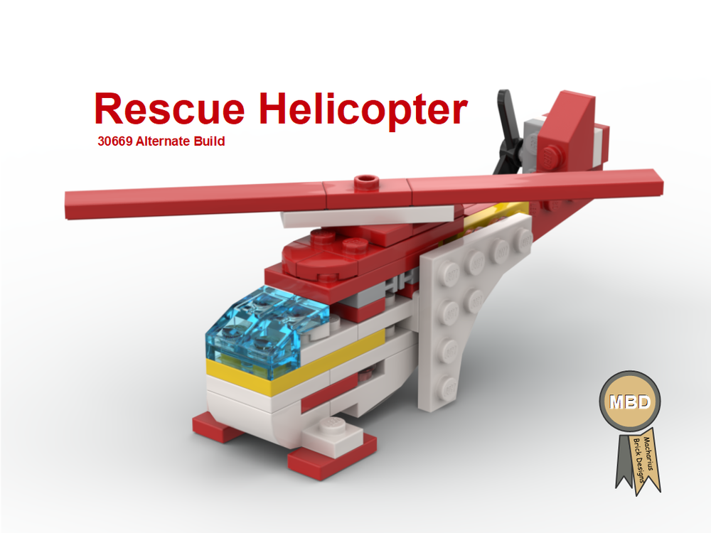 MOC-190564 30669 Rescue Helicopter