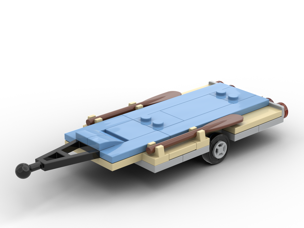 LEGO MOC Boat trailer for 60283 Holiday Camper Van by sch0rrsch ...