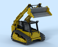 LEGO MOC-190589 8275 Alternative C model Tracked Skid-Steer