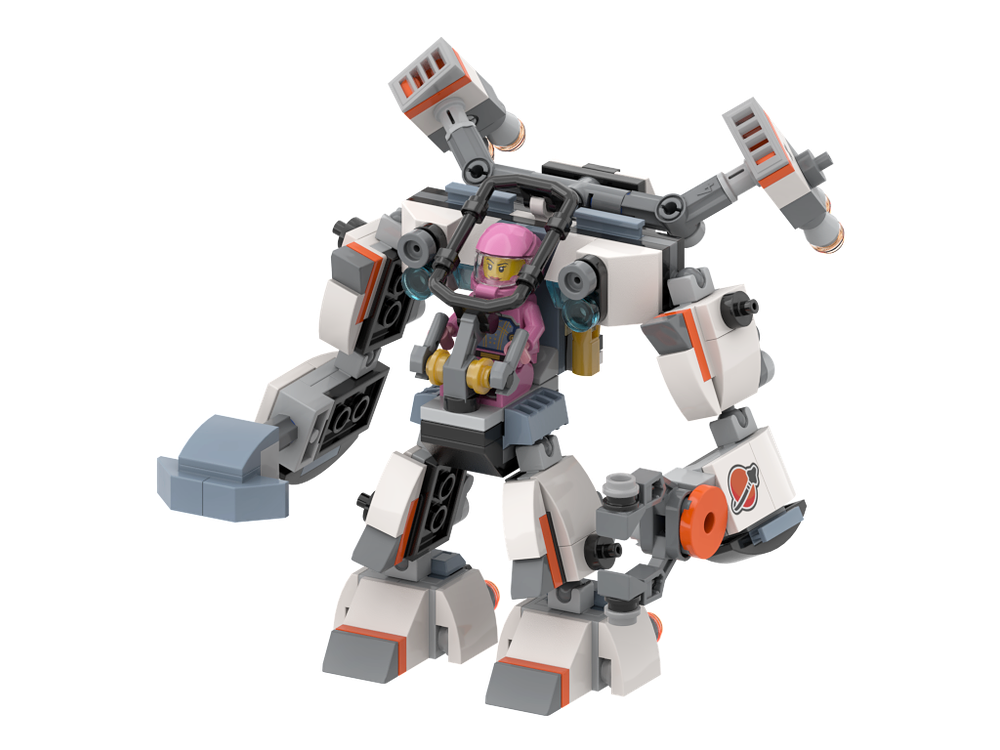 LEGO MOC Space Construction Mech II - (60428-1 & 30663-1 Modification ...