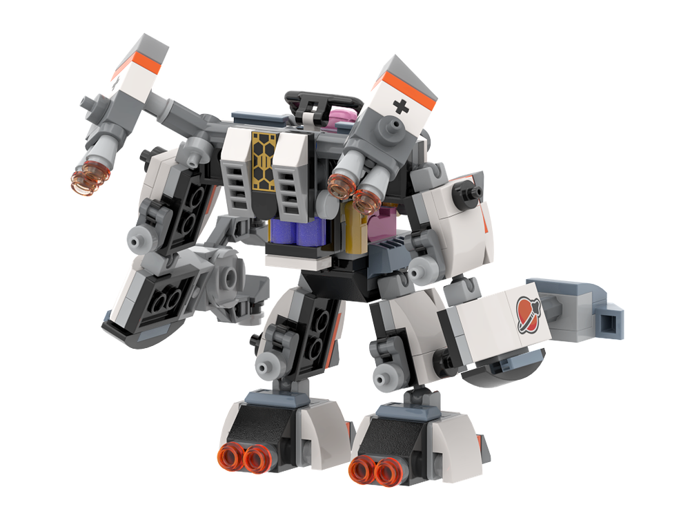 LEGO MOC Space Construction Mech II - (60428-1 & 30663-1