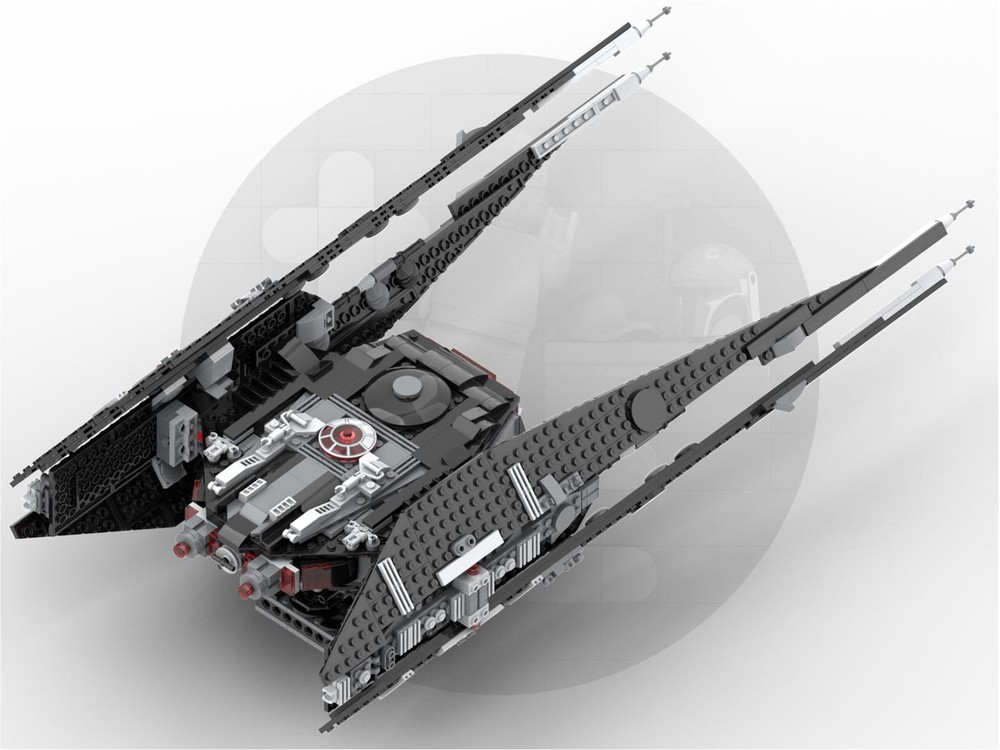 LEGO MOC 75389 - Tie Silencer Transport Ship by the_bricked_cave ...