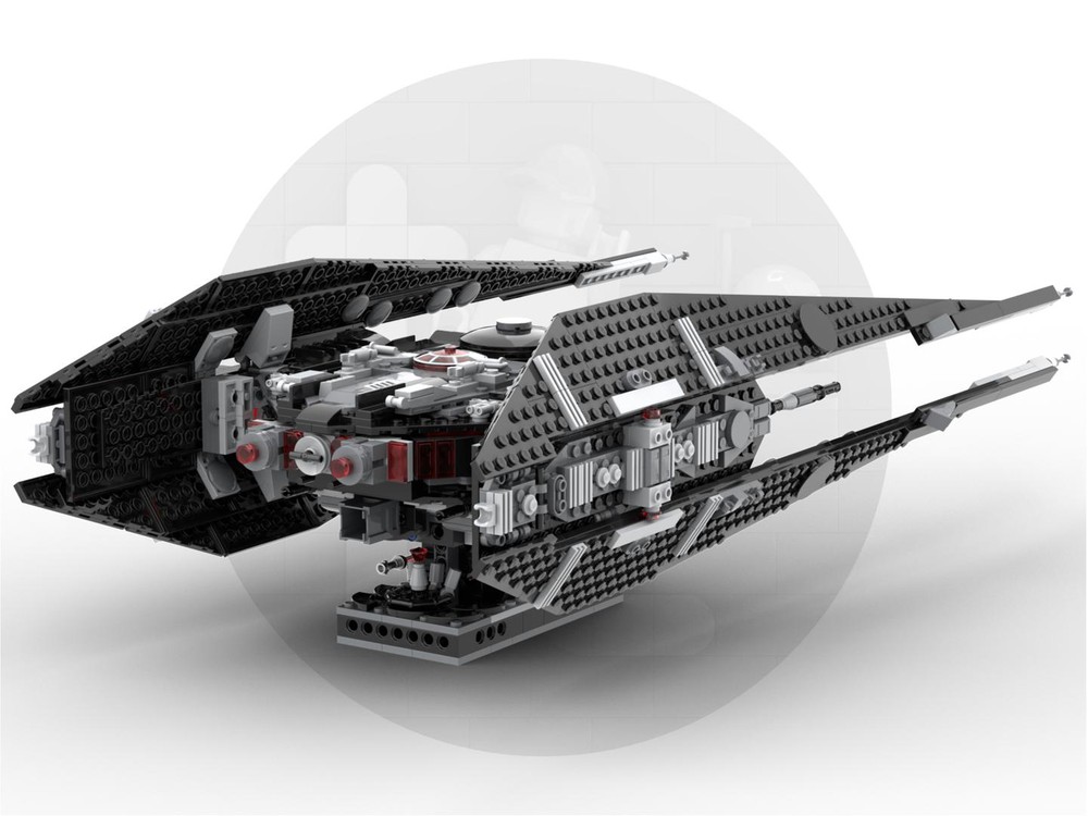 LEGO MOC 75389 - Tie Silencer Transport Ship by the_bricked_cave ...