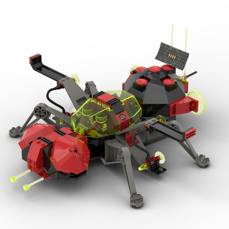 LEGO MOC MOC-0012 big bug by KILDET | Rebrickable - Build with LEGO