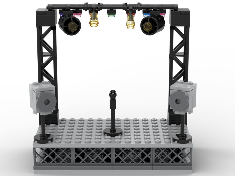 LEGO MOC concert stage by RightBrick | Rebrickable - Build with LEGO