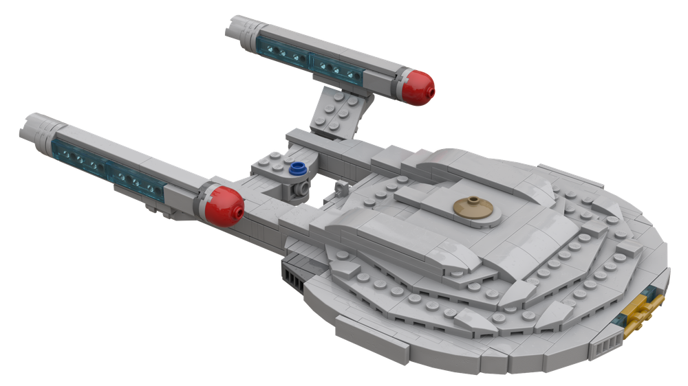 LEGO MOC NX-01 Enterprise (Remake) by hyphencubed | Rebrickable - Build ...