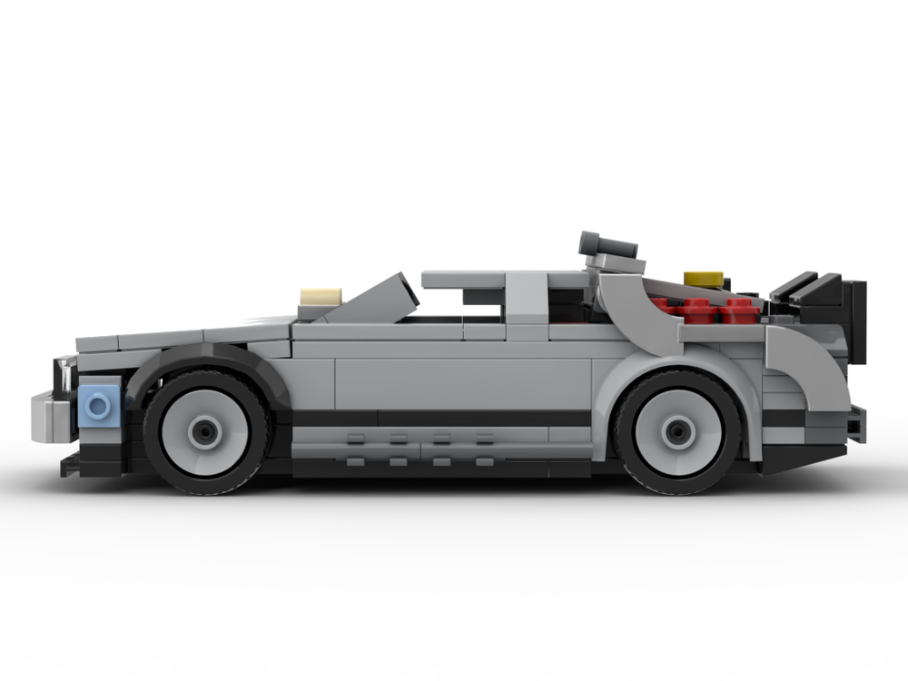 LEGO MOC Delorean DMC-12 and Delorean Time Machine by 6th gear ...