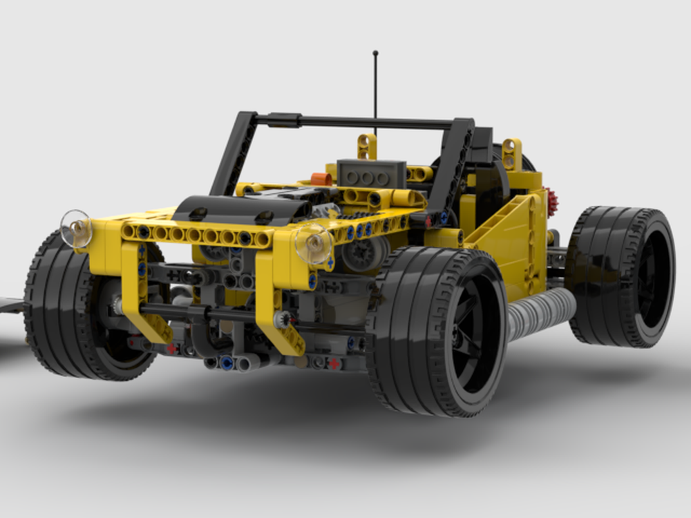 LEGO MOC RC buggy by BernardoPeralta | Rebrickable - Build with LEGO