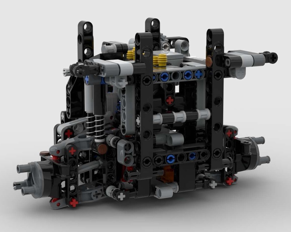 LEGO MOC-190803 front diff lock for Mercedes-Benz G 500 PROFESSIONAL ...