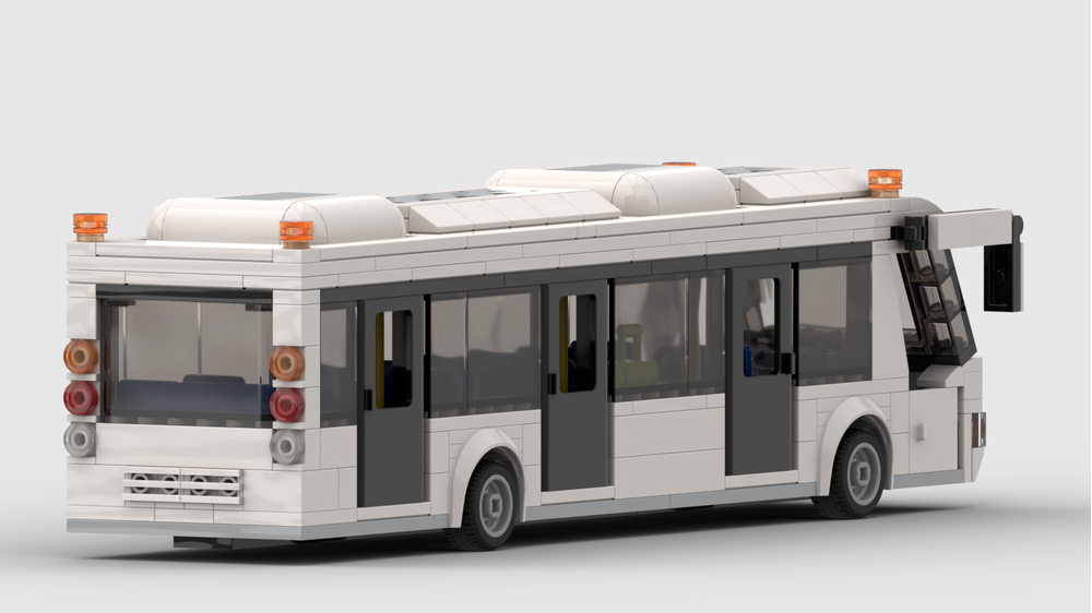 LEGO MOC-190818 Airport shuttle bus by phigeon | Rebrickable - Build ...