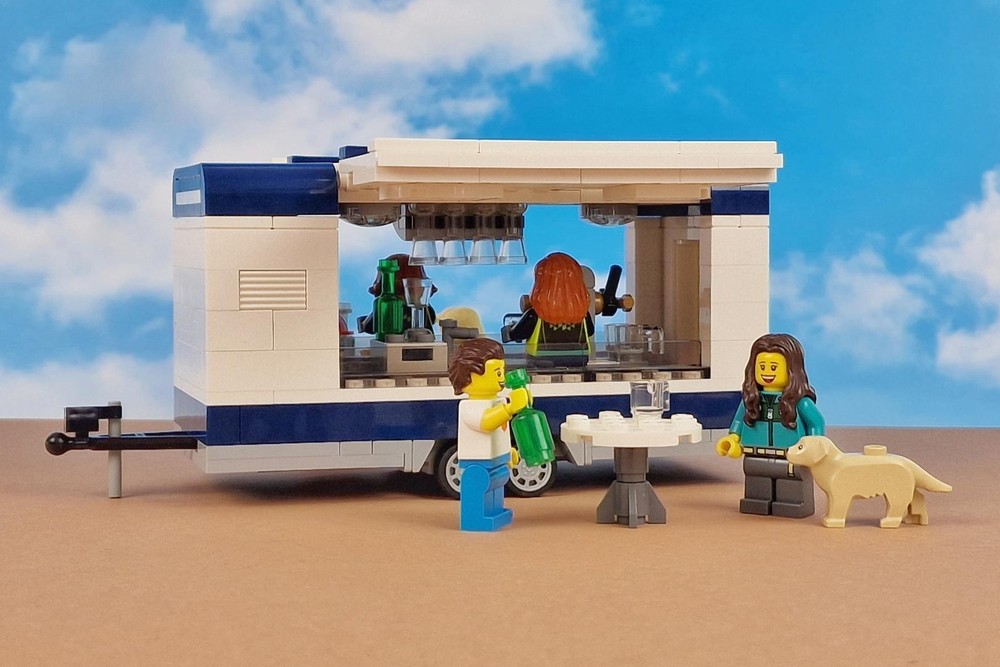 LEGO MOC Beer Stand Trailer by nevertooold68 | Rebrickable - Build with ...