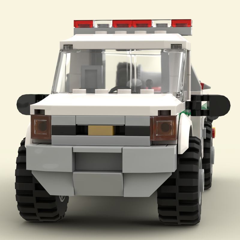 LEGO MOC Forest Fire Service Light Brush Truck - Type 7 by Wacky ...