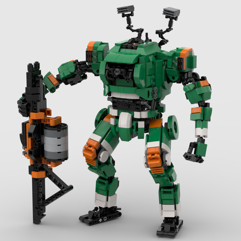 LEGO MOC BT-7274 from titanfall2 by brick_squirrel | Rebrickable ...