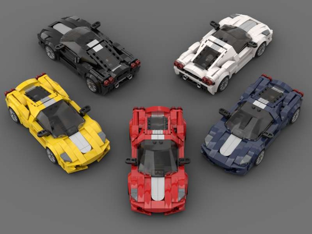Ｆ４３０ LEGO MOC-191030 Ferrari F430 Scuderia (updated V2) by