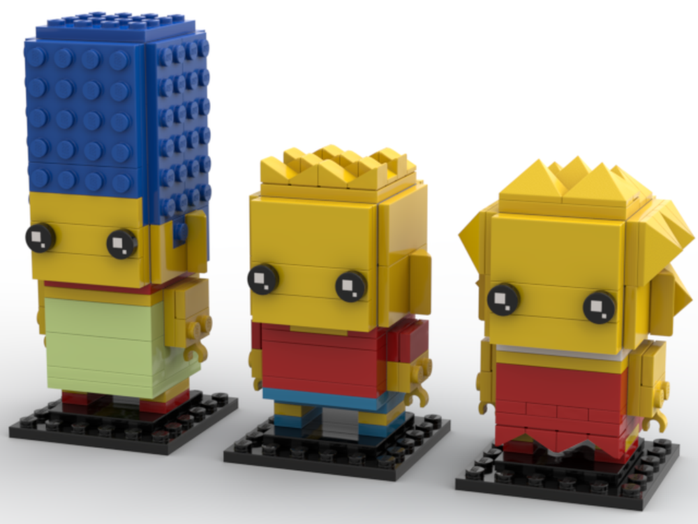 Brickheadz shops Simpsons