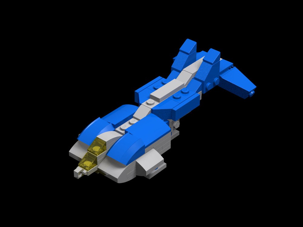 aliens lego dropship