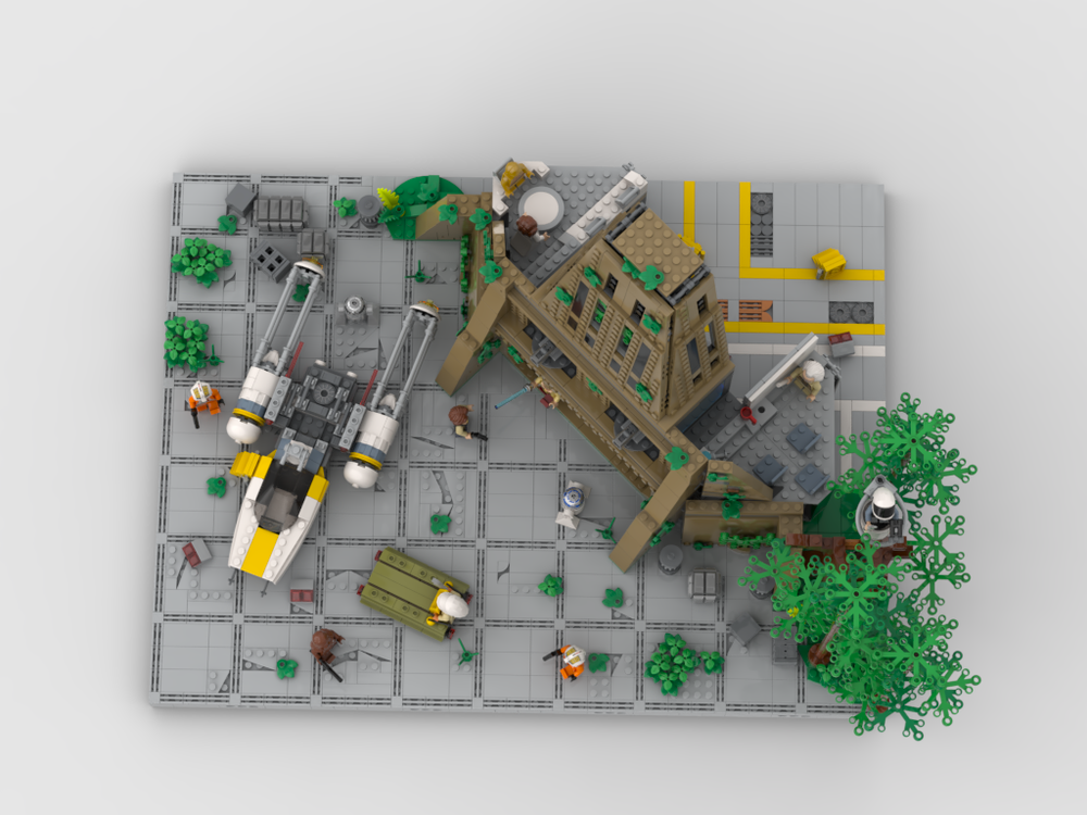 LEGO MOC Yavin 4 Rebel Base - Display for set 75365 by gabizon ...