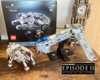 Republic Dropship & AT-TE Walker Midi Scale