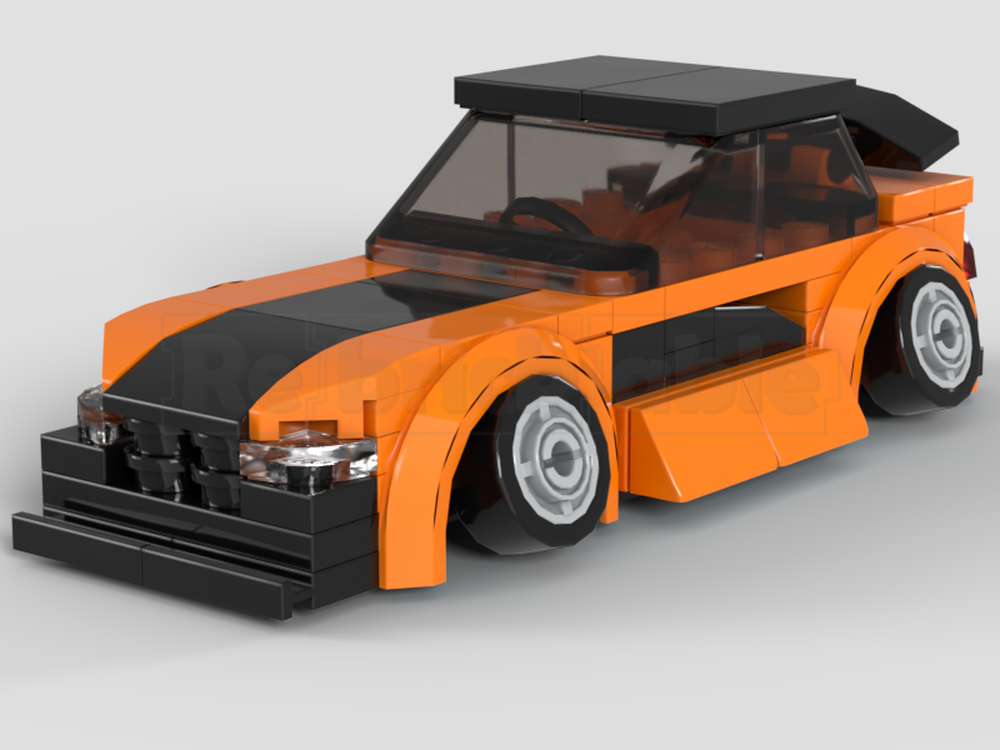 LEGO MOC Mazda RX-7 4WLC by nibman_bricks™️ | Rebrickable - Build with LEGO