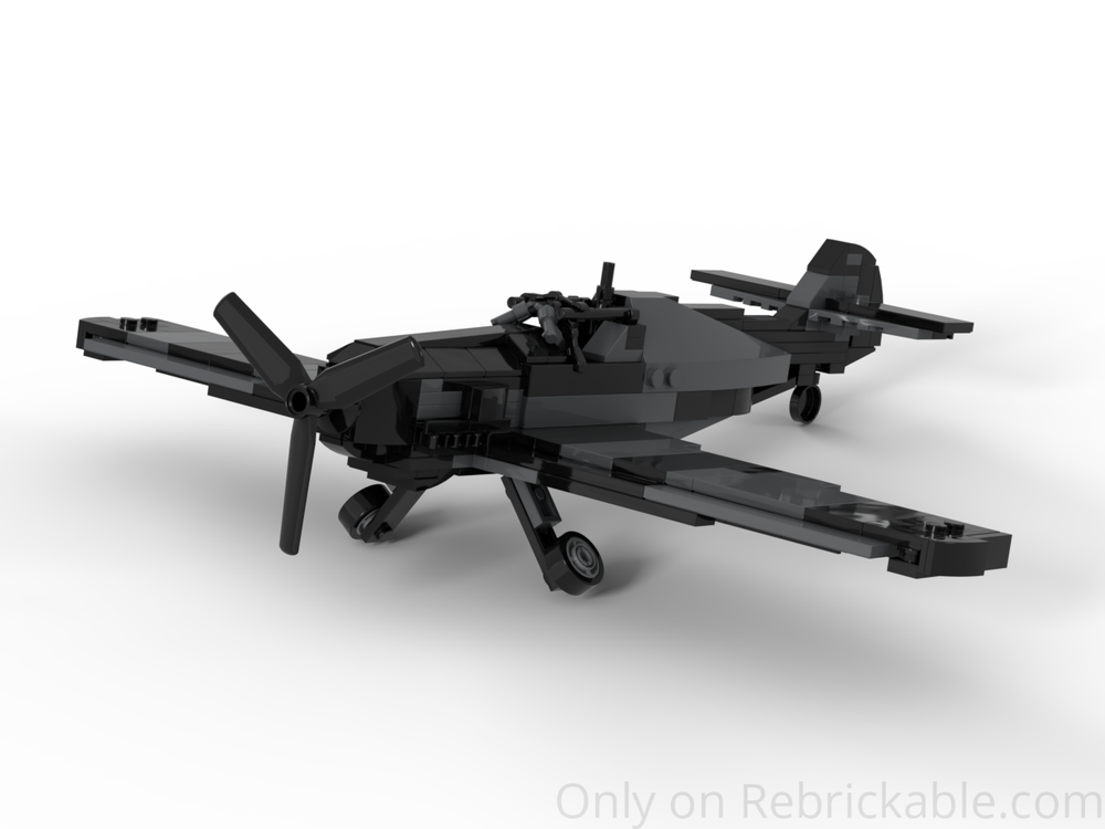 LEGO MOC Me 109 K - nightfighter by arathemis | Rebrickable - Build ...