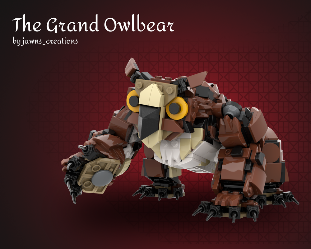 LEGO MOC The Grand Owlbear by jawns_creations | Rebrickable - Build ...