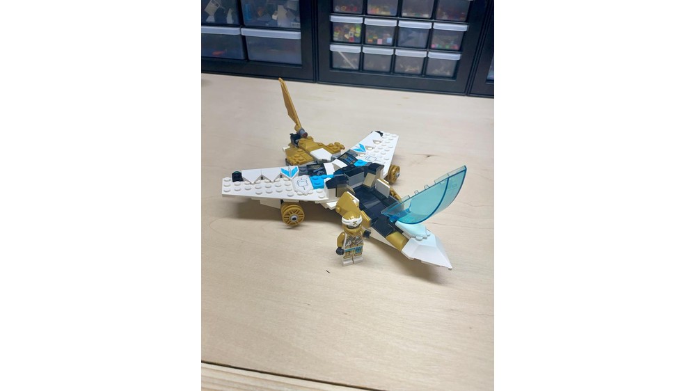 LEGO MOC Zane's Fighter Jet by LustyArgonian | Rebrickable - Build with ...