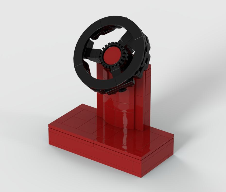 LEGO MOC Upscaled steering wheel by Briquoleur | Rebrickable - Build ...