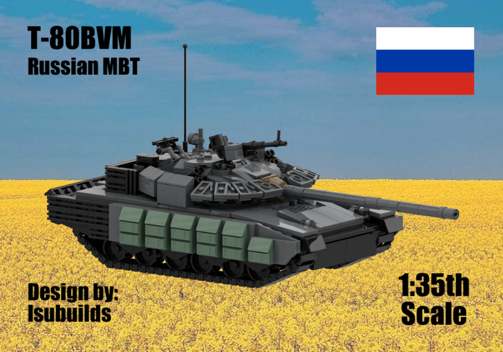 LEGO MOC T-80BVM by Isubuilds | Rebrickable - Build with LEGO