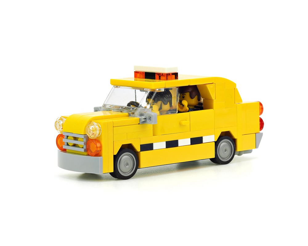 LEGO MOC London Taxi Cab by De_Marco | Rebrickable - Build with LEGO