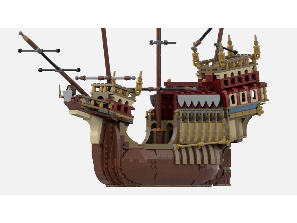 パーツ surfAloha LEGO MOC The Mary Rose - Combining 2 x 76440 Triwizard