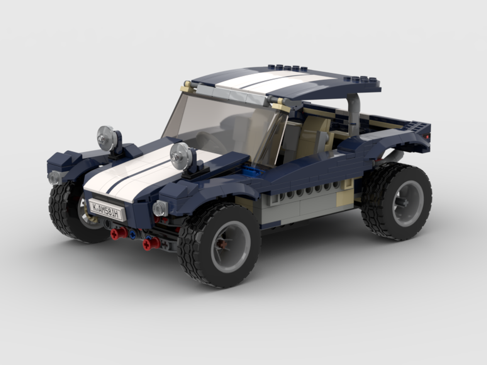 LEGO MOC 10265 Karmann GF-ish dune buggy - alternate build of 10265 ...