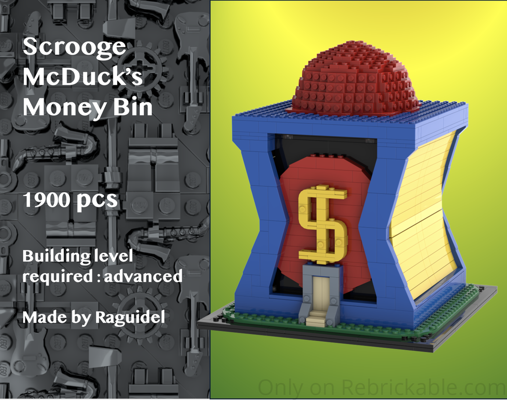 LEGO MOC The Money Bin by raguidel Rebrickable Build with LEGO