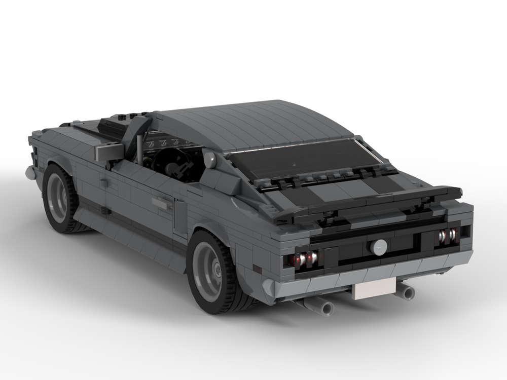 LEGO MOC Mustang Boss 429 by Linse | Rebrickable - Build with LEGO