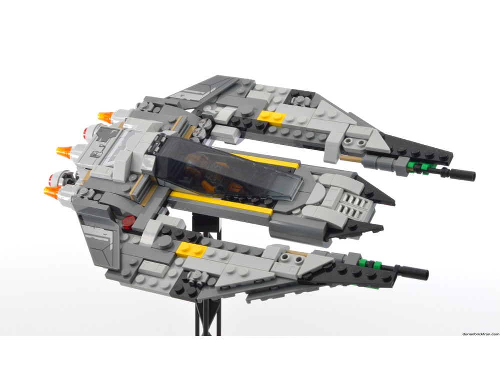シボラナイト LEGO MOC-191425 Pirate Fang Fighter by dorianbricktron