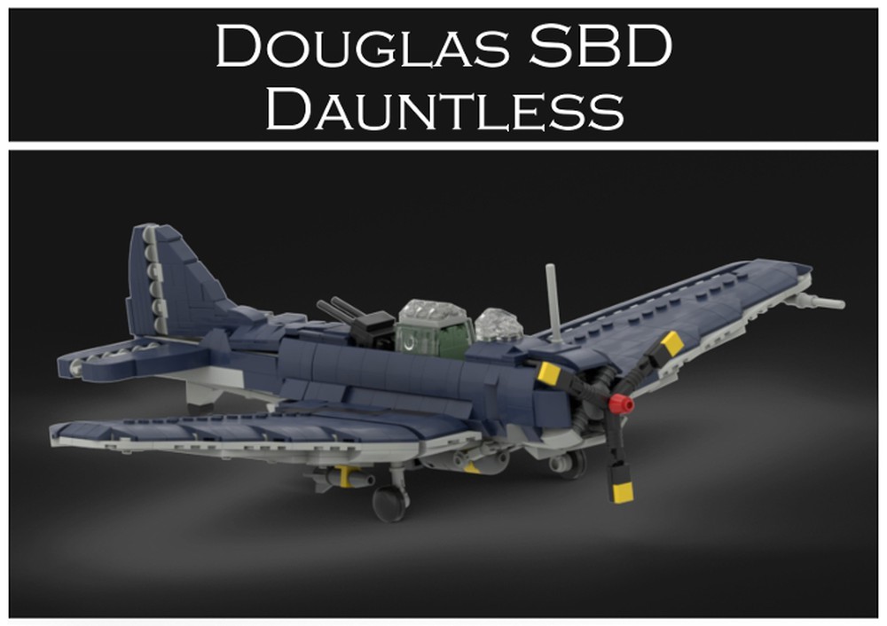 LEGO MOC Douglas SBD Dauntless by AbstractMaker08 | Rebrickable - Build ...