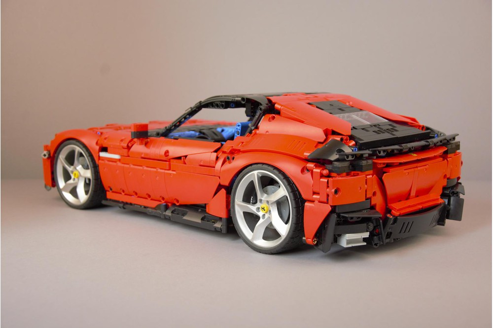 LEGO MOC Ferrari 12Cilindri - 1:8 - 42143 B Model by Alex Ilea ...