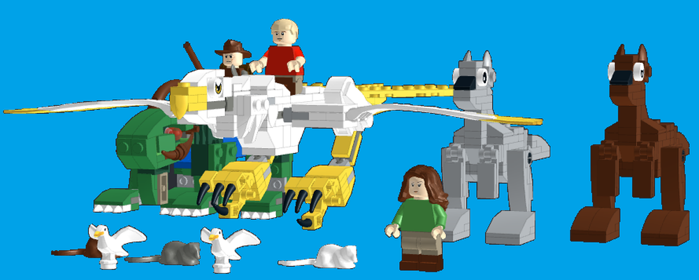 LEGO MOC-191496 Characters of The Rescuers Down Under by dannoble1592 ...